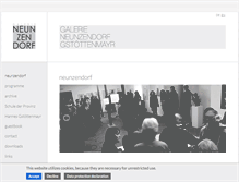 Tablet Screenshot of neunzendorf.at